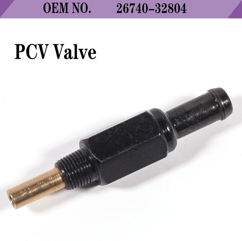 LYNSHINE 26740-32804 PCV Valve for Hyundai Accent Elantra Santa Fe Sonata Tucson,Kia Optima Amanti Sportage Sedona Sorento 2674032800 0450286 6P1133 EMH922 1989-2023 1.5 1.6 1.8 2.0 2.4 2.5 2.7 3.0 3.5 PV-002 - Image 3